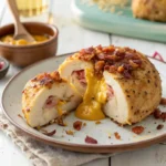 Delicious Alice Springs Chicken Recipe: Easy Steps for Restaurant-Quality Flavor 6 Close-up of Alice Springs Chicken with cheese and bacon
