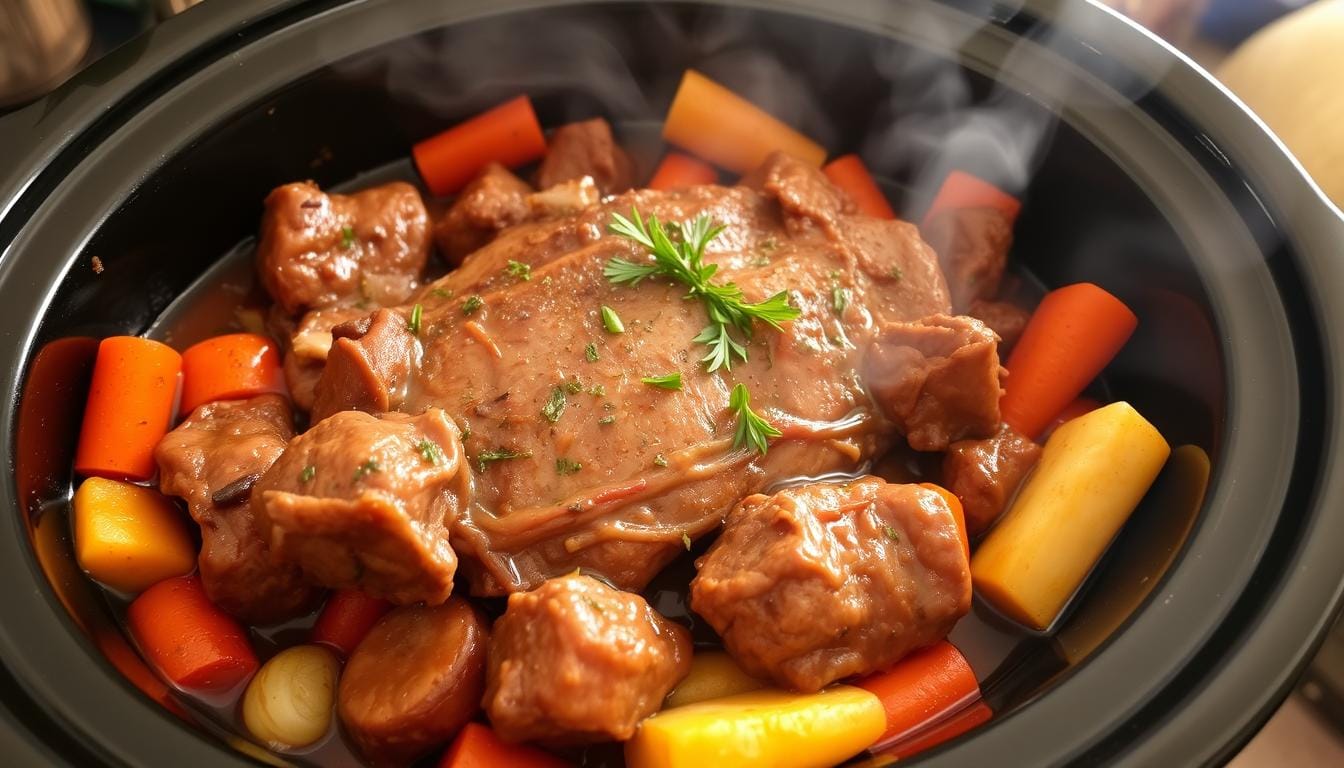 deer meat in crock pot recipes