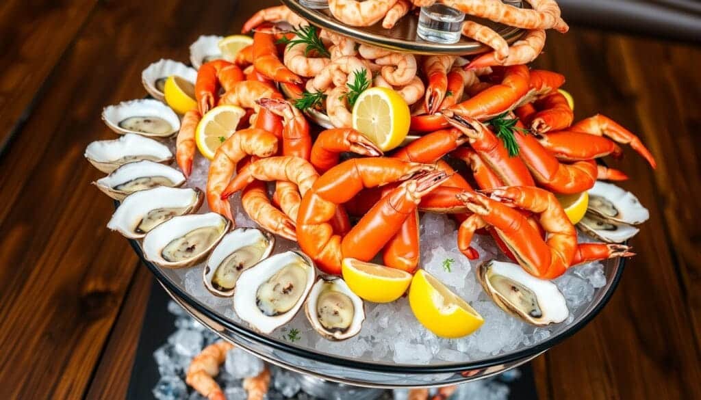 seafood tower