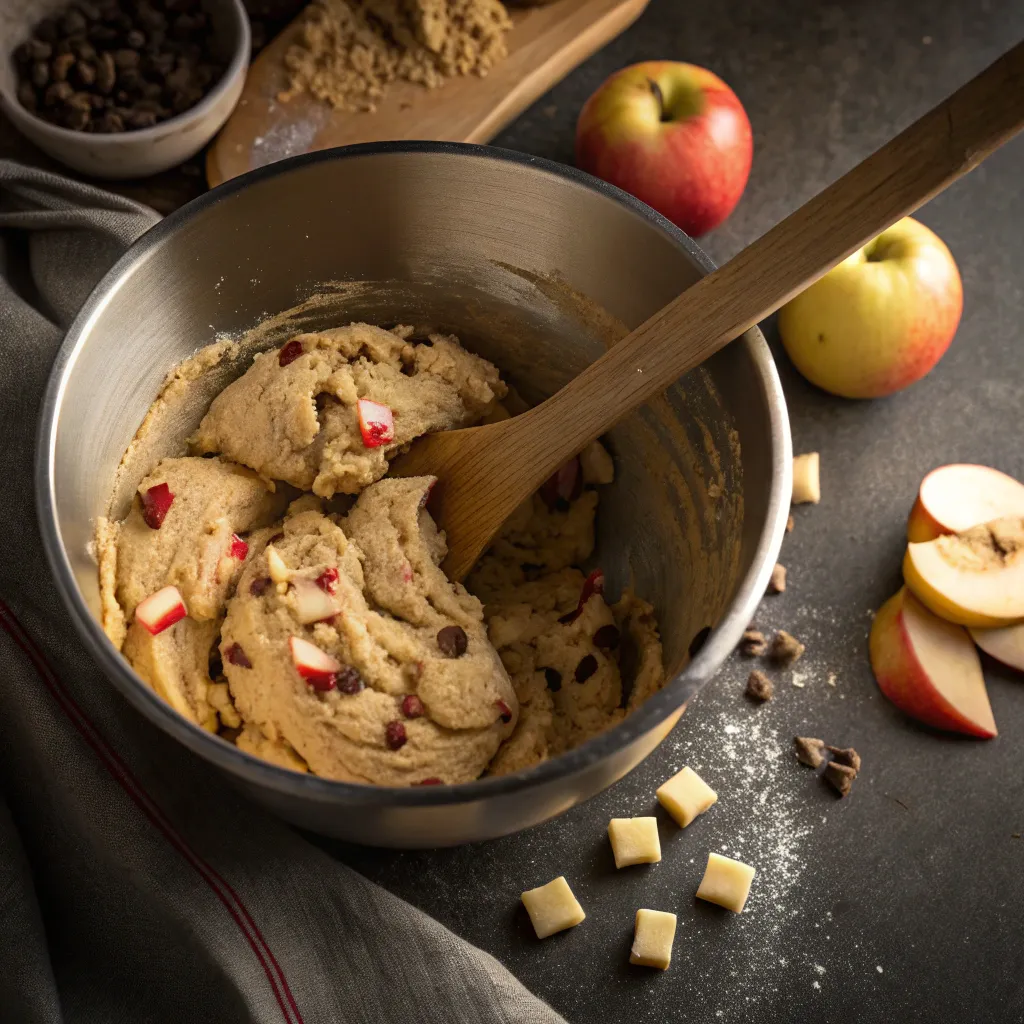 Candy Apple Cookie Recipe: Sweet, Crunchy, and Irresistible 8 Candy apple cookie dough preparation