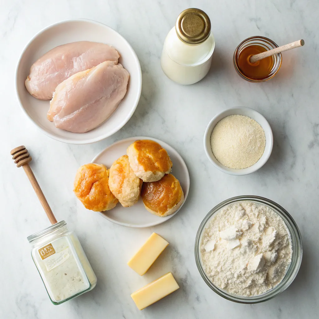 Honey Butter Chicken Biscuit Recipe: Southern Comfort You’ll Crave Again 7 Ingredients for honey butter chicken biscuit