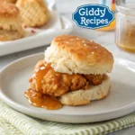 Honey Butter Chicken Biscuit Recipe: Southern Comfort You’ll Crave Again 6 Close-up honey butter chicken biscuit for recipe card