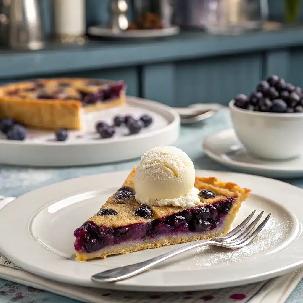 Blueberry Pie Near Me – Discover the Best Local Slice You’ll Love 9 served blueberry pie with ice cream