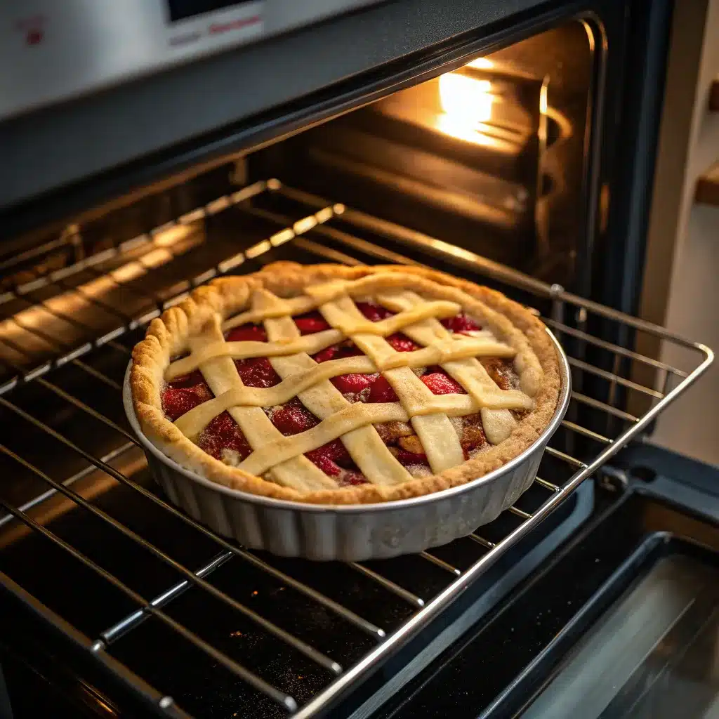 Blueberry Pie Near Me – Discover the Best Local Slice You’ll Love 8 blueberry pie baking in oven