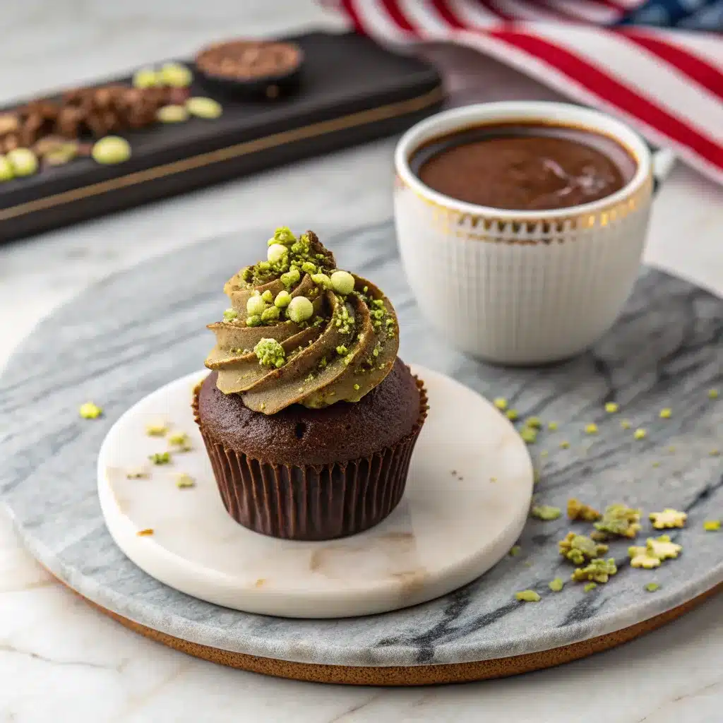 Dubai Chocolate Maryland: Where to Buy and Enjoy This Luxurious Treat 15 dubai chocolate paired with american cupcake