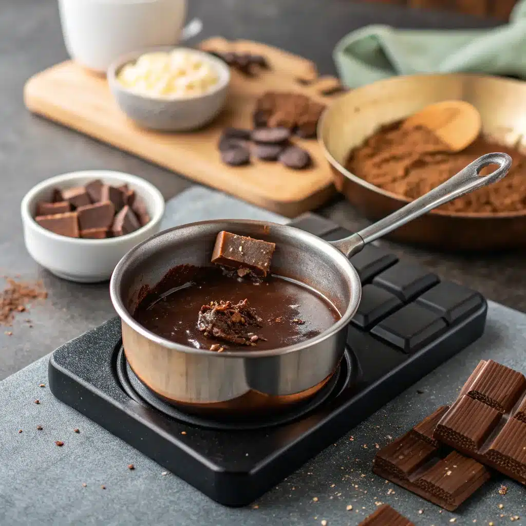 Dubai Chocolate Maryland: Where to Buy and Enjoy This Luxurious Treat 11 melting dubai chocolate for recipe