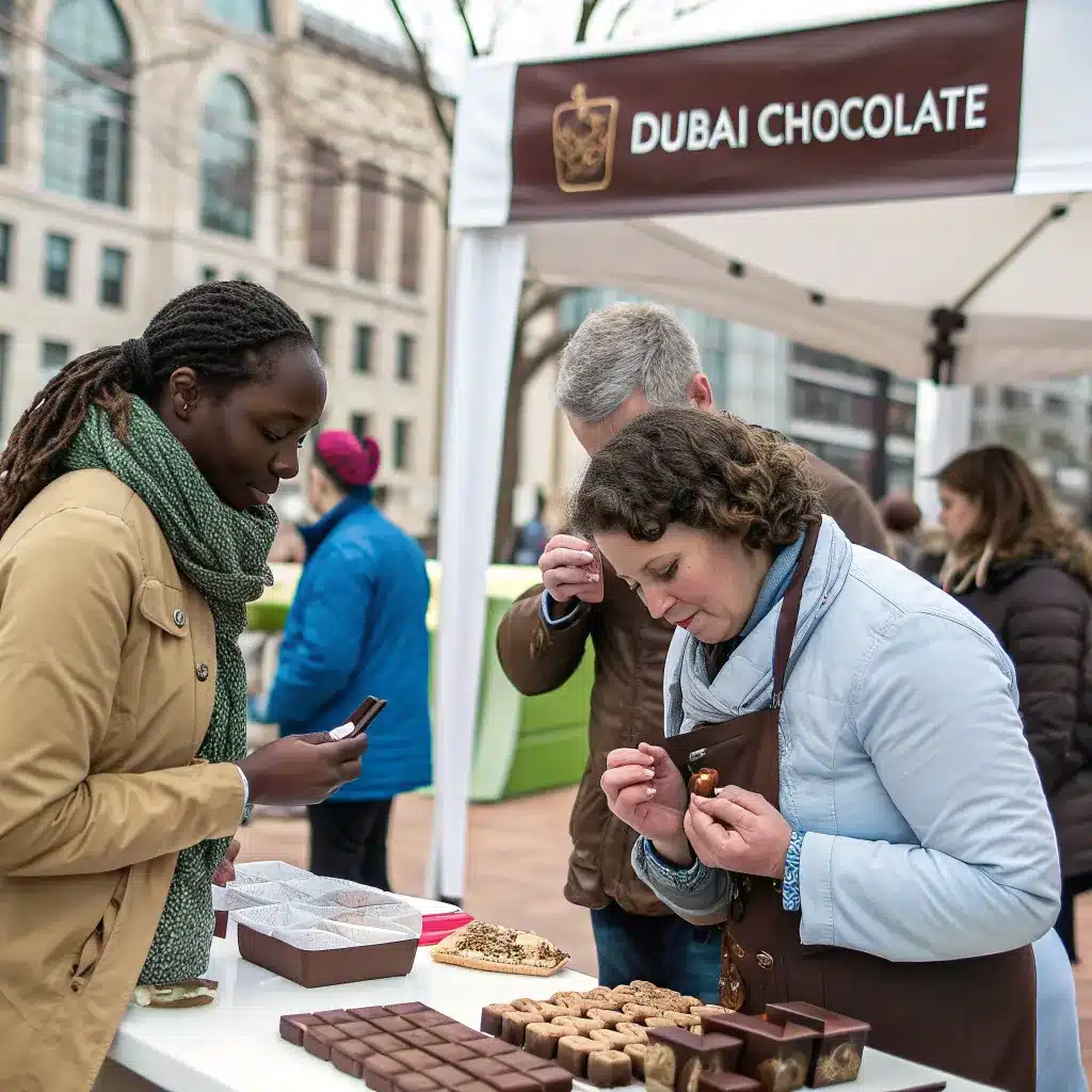 Dubai Chocolate Maryland: Where to Buy and Enjoy This Luxurious Treat 13 traditional dubai chocolate with arabic tea set