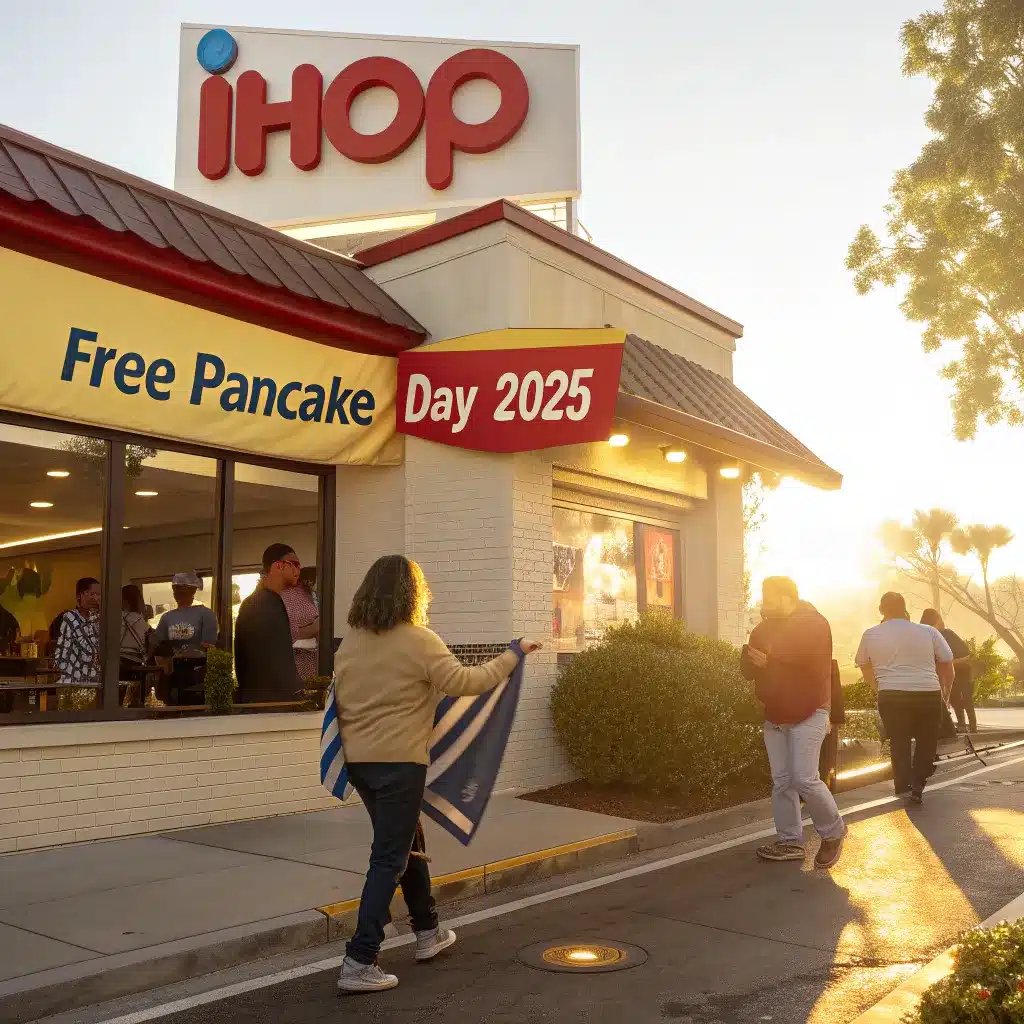 when is free pancake day at IHOP 2025