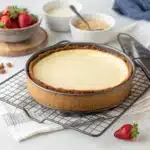 Protein Cheesecake No Bake: Creamy, Easy, High-Protein Dessert 6 : Whole protein cheesecake no bake in pan