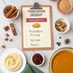 Thanksgiving Desserts Everyone Will Love: Easy, Sweet, Crowd-Pleasing Ideas 6 Thanksgiving dessert recipe card layout