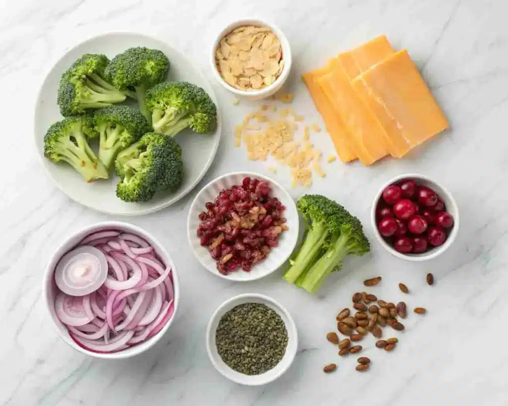 Broccoli Salad Recipe 3 Ingredients for broccoli salad recipe