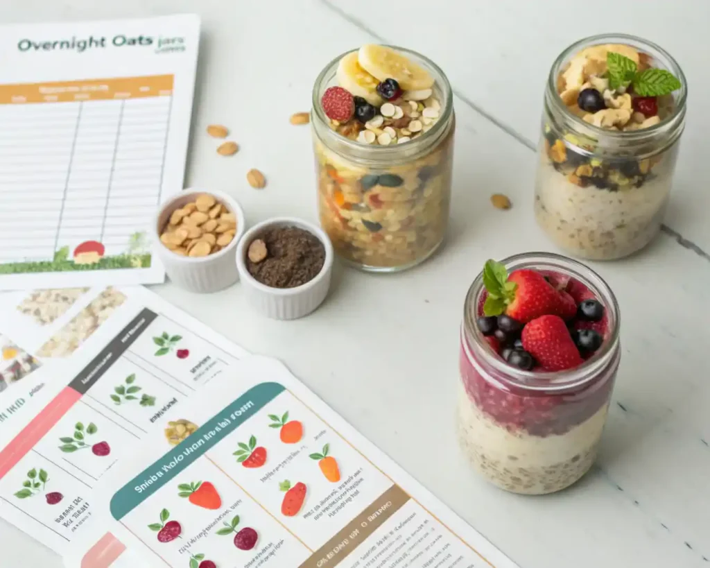 Ultimate Overnight Oats Recipe: 12 Flavors, Ratios, FAQs 5 overnight oats nutrition comparison