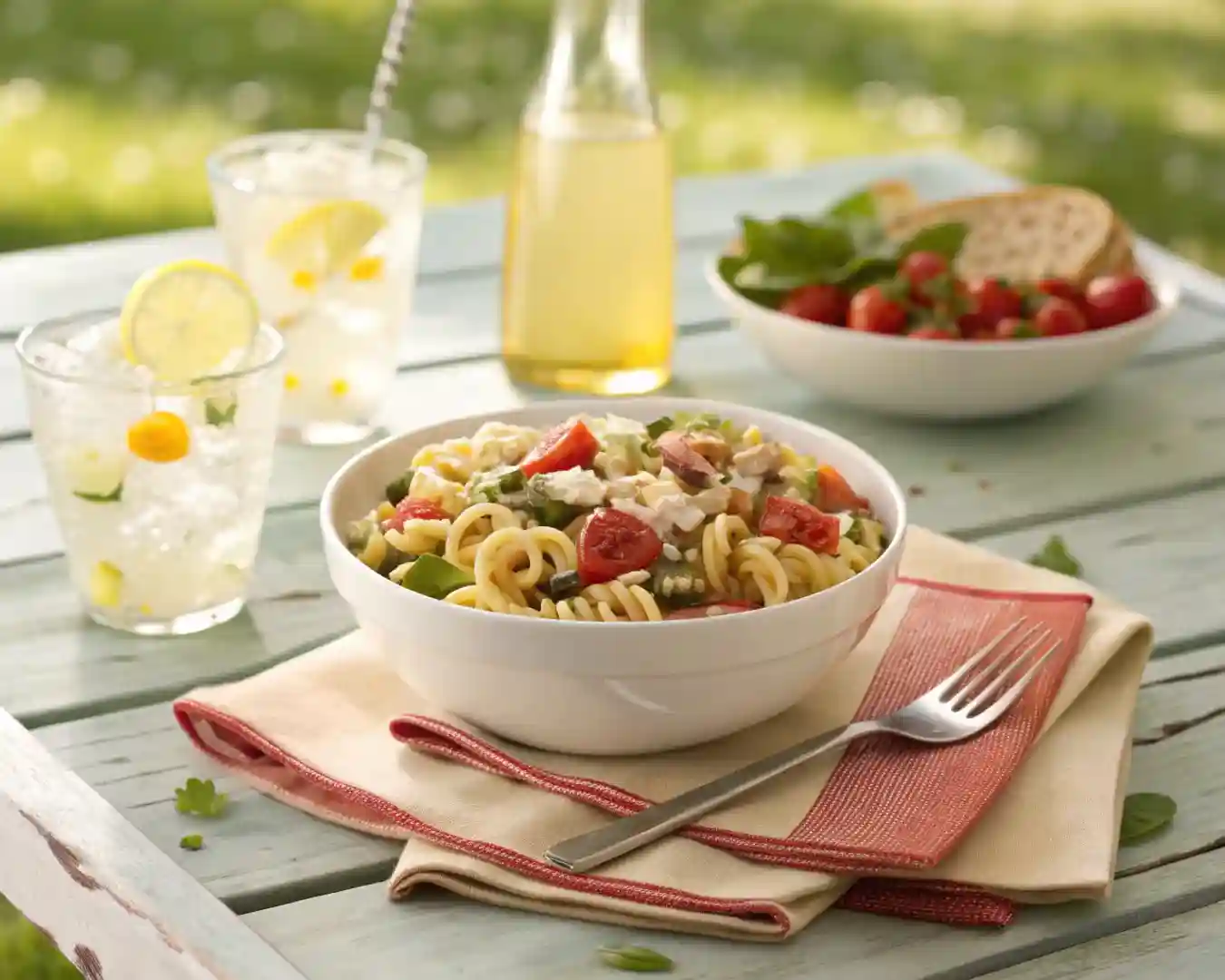 Easy Summer Italian Pasta Salad – Quick, Fresh & Crowd-Pleasing Side 2 Recipe card image of Easy Summer Italian Pasta Salad
