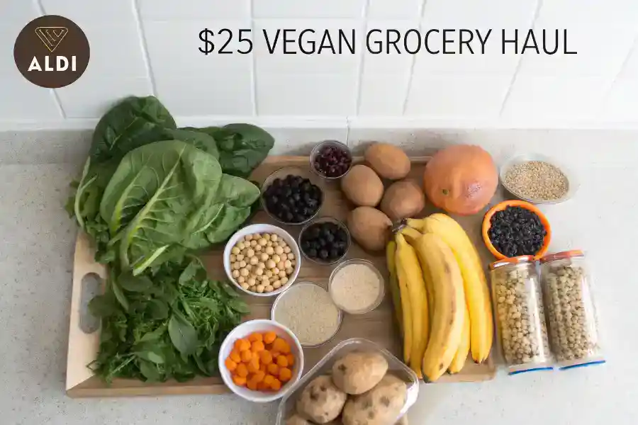 Save Money With These Simple Vegan Meal Plans 4 Budget vegan grocery haul for $25 including pantry staples and produce