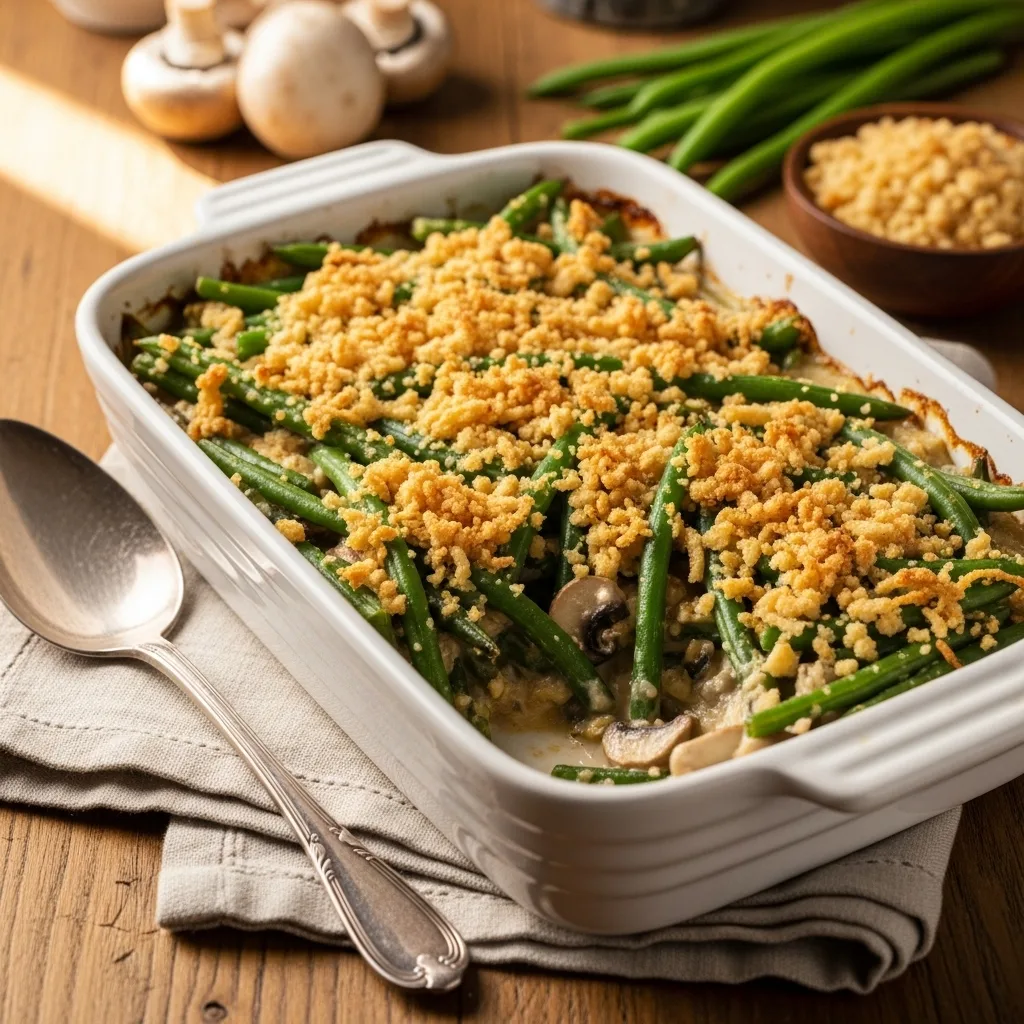 Green Bean Casserole from Scratch (No Canned Soup) 2 Image fx 16