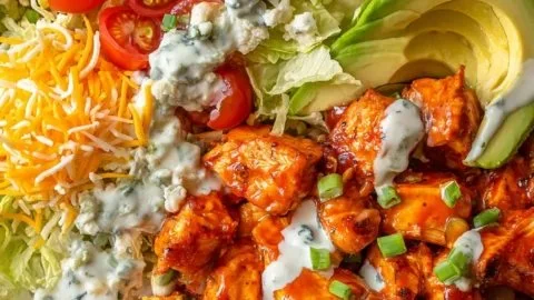 Buffalo Chicken Bowls 2 Buffalo Chicken Bowls
