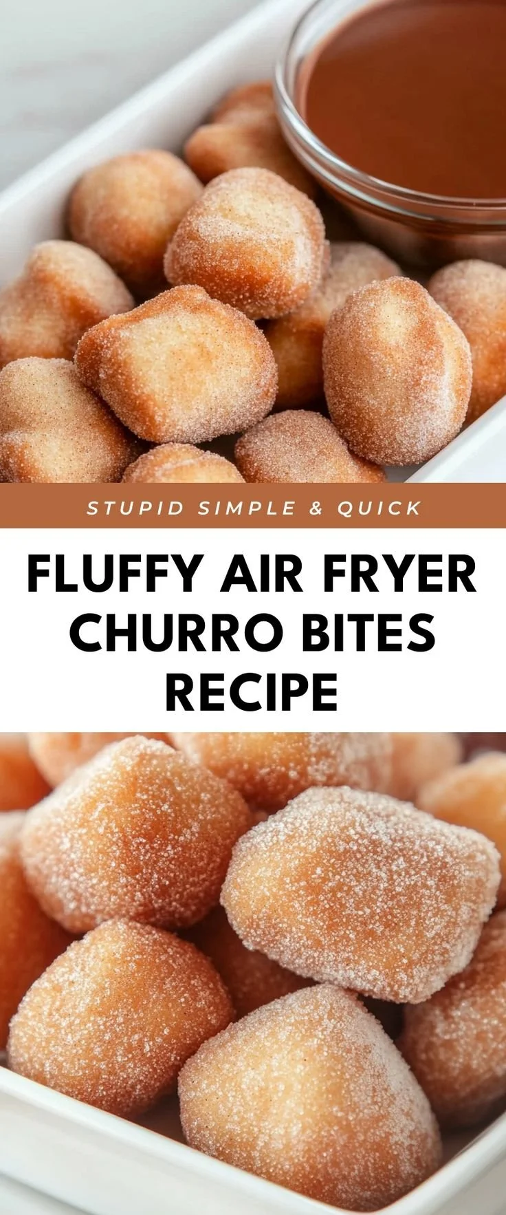 Crispy Air Fryer Churro Bites 2 Crispy Air Fryer Churro Bites