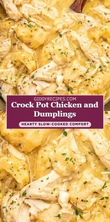 Crock Pot Chicken and Dumplings