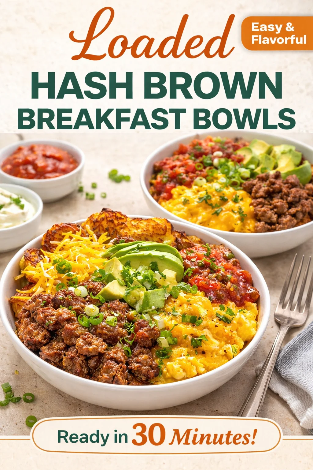 Hash Brown Breakfast Bowls 2 Hash Brown Breakfast Bowls