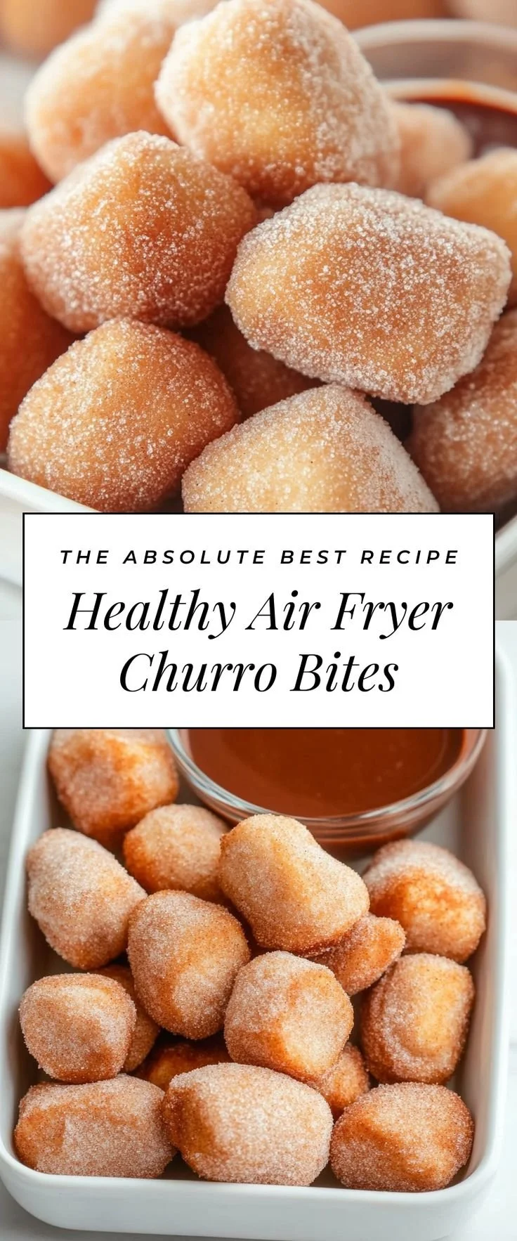 Healthy Air Fryer Churro Bites