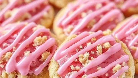 Strawberry Crunch Cookies