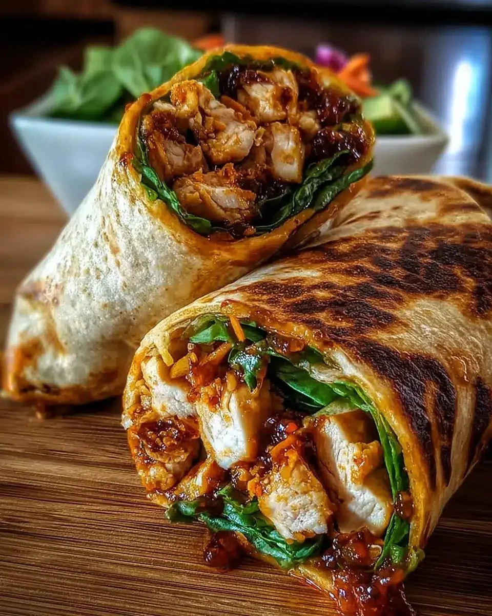 Sweet Chili Chicken Wraps: A Flavor-Packed Lunch You’ll Love
