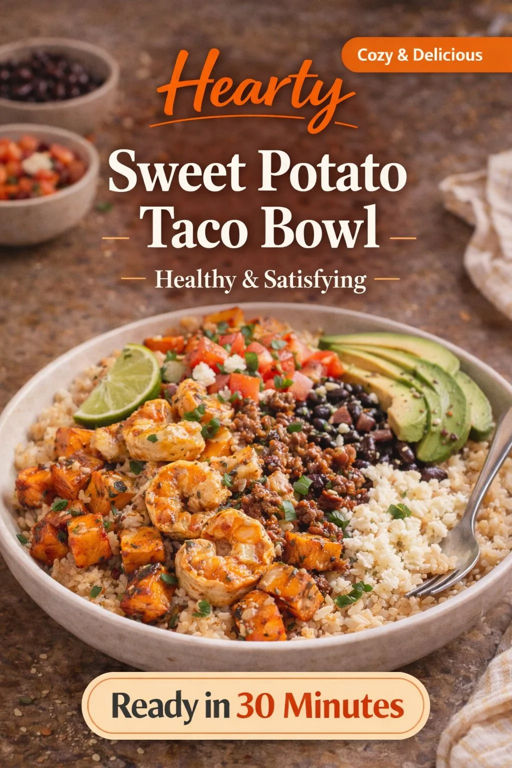Sweet Potato Taco Bowl