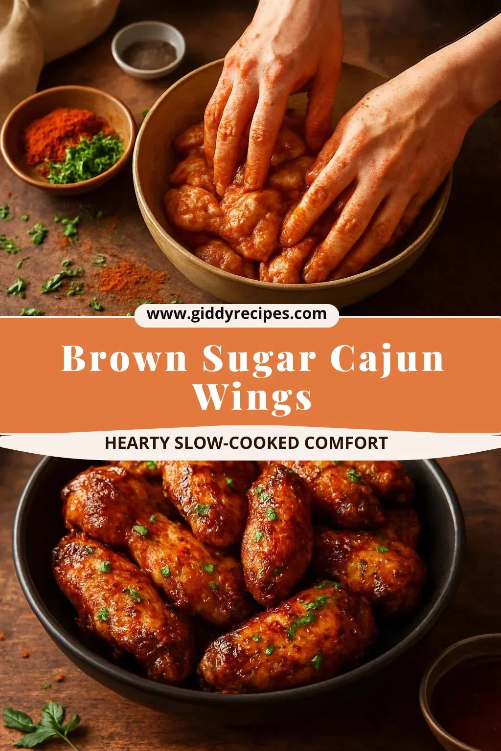 Brown Sugar Cajun Wings