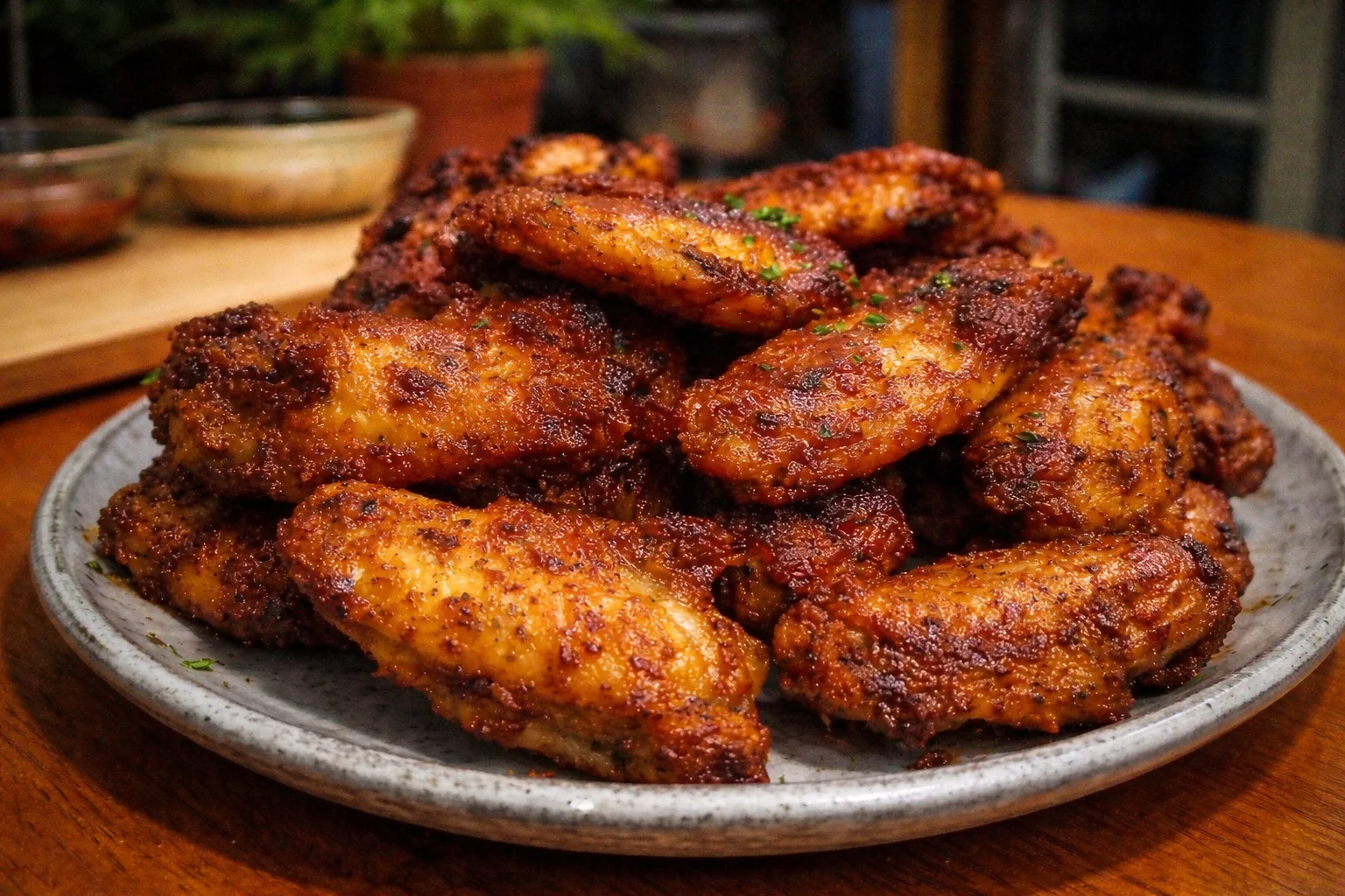 Crispy Baked Chicken Wings