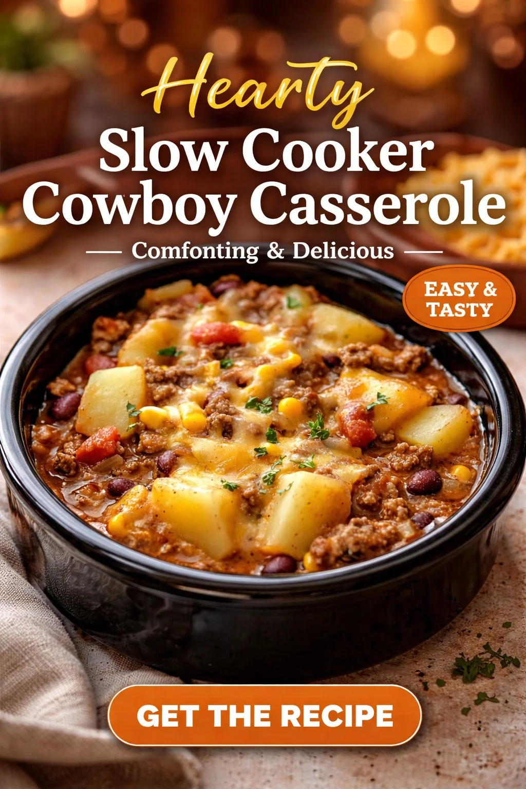 Slow Cooker Cowboy Casserole