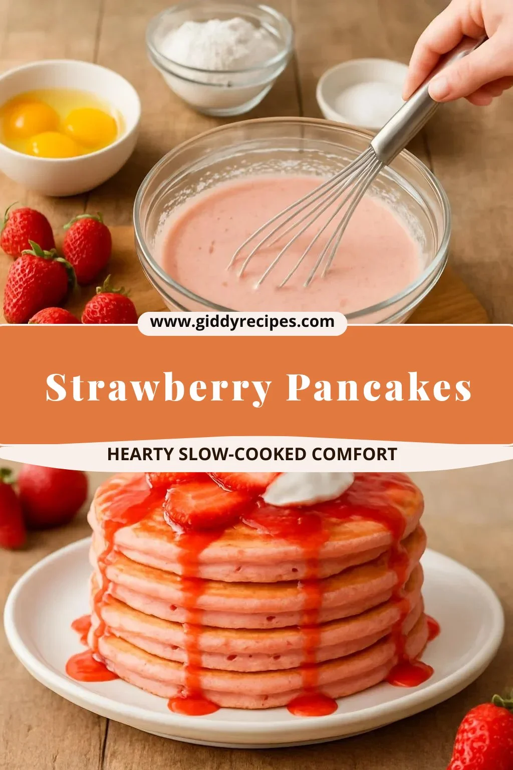 Strawberry Pancakes