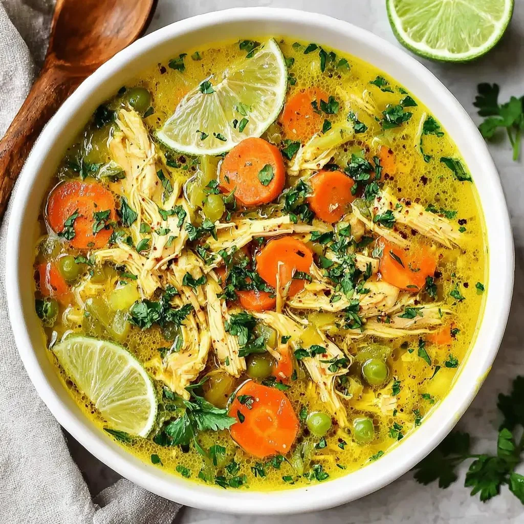 Anti Inflammatory Turmeric Chicken Soup