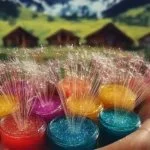 Baking Soda and Vinegar Fireworks 2 Baking Soda and Vinegar Fireworks