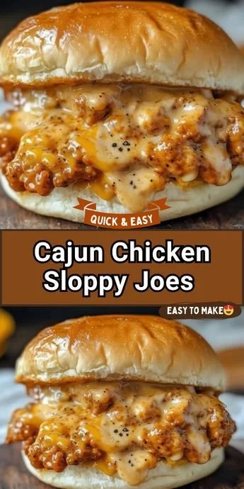 Cajun Chicken Sloppy Joes