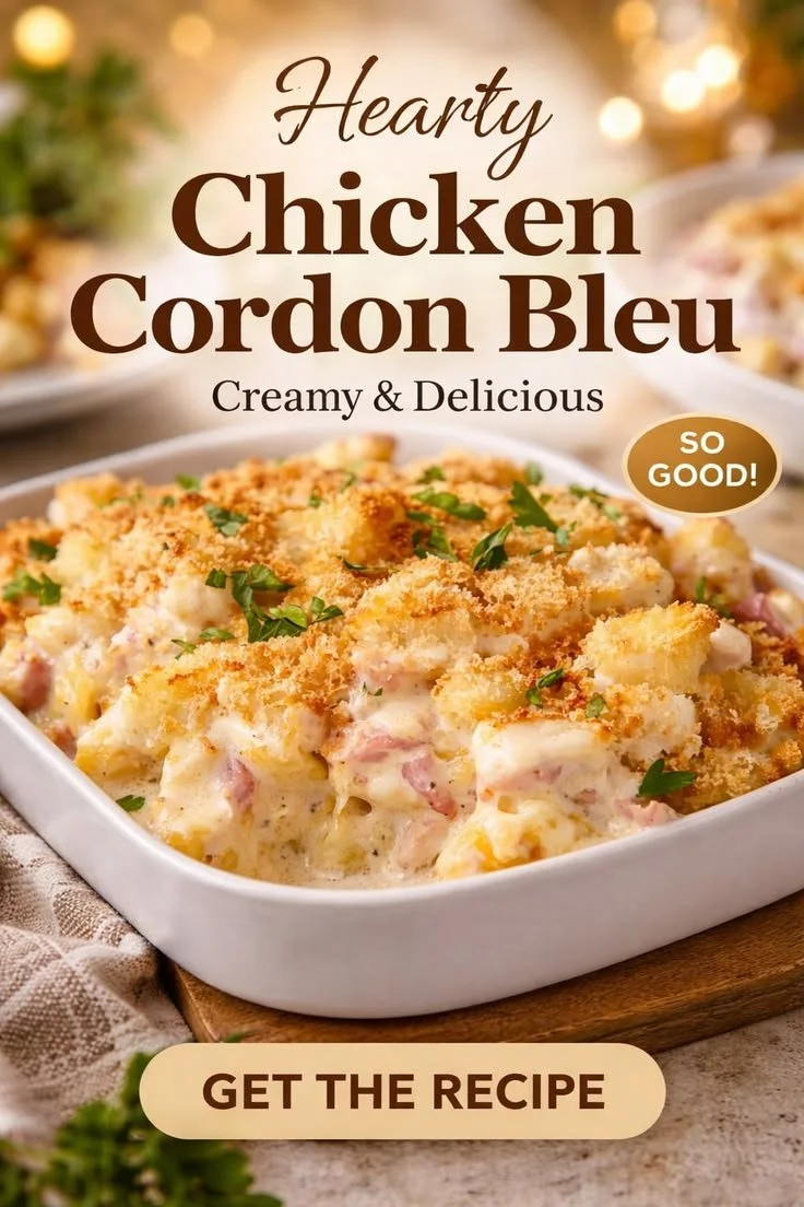 Chicken Cordon Bleu Casserole