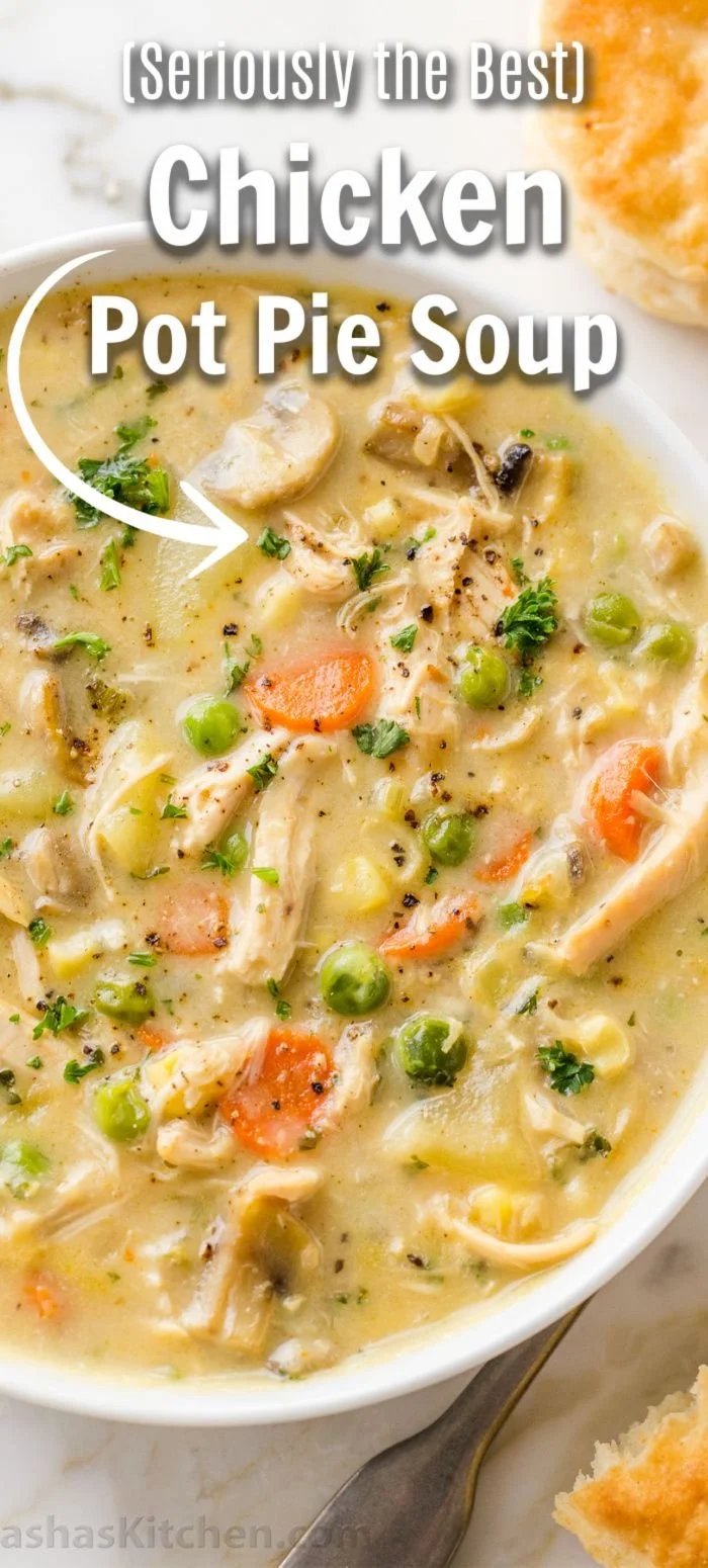 Chicken Pot Pie Soup 2 Chicken Pot Pie Soup