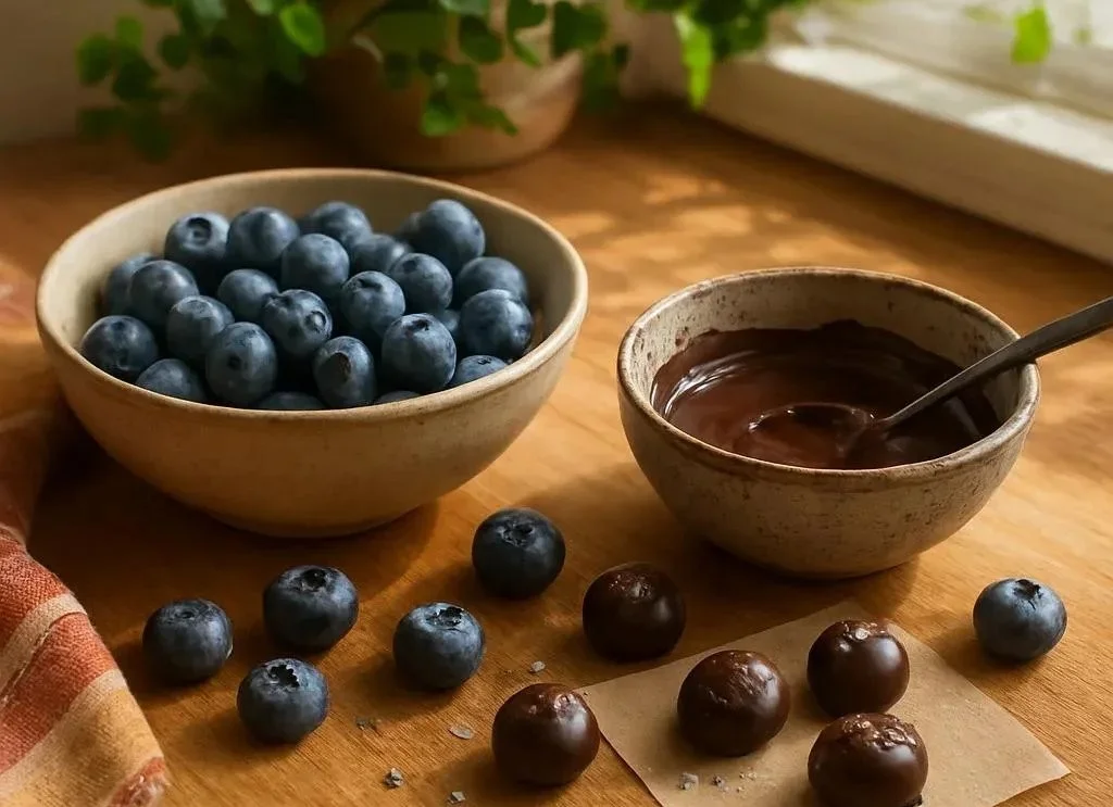 Chocolate Covered Blueberries