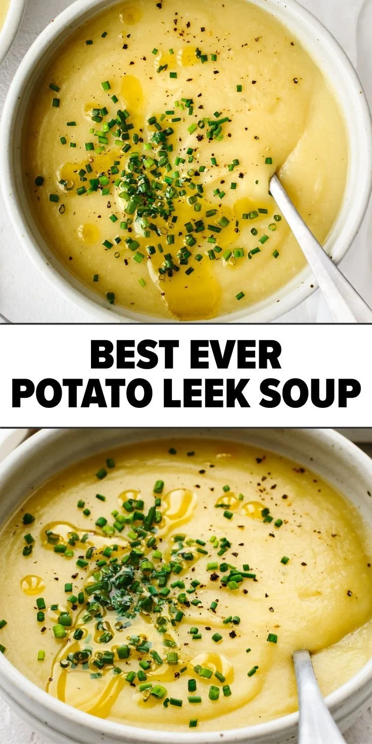 Creamy Potato Leek Soup