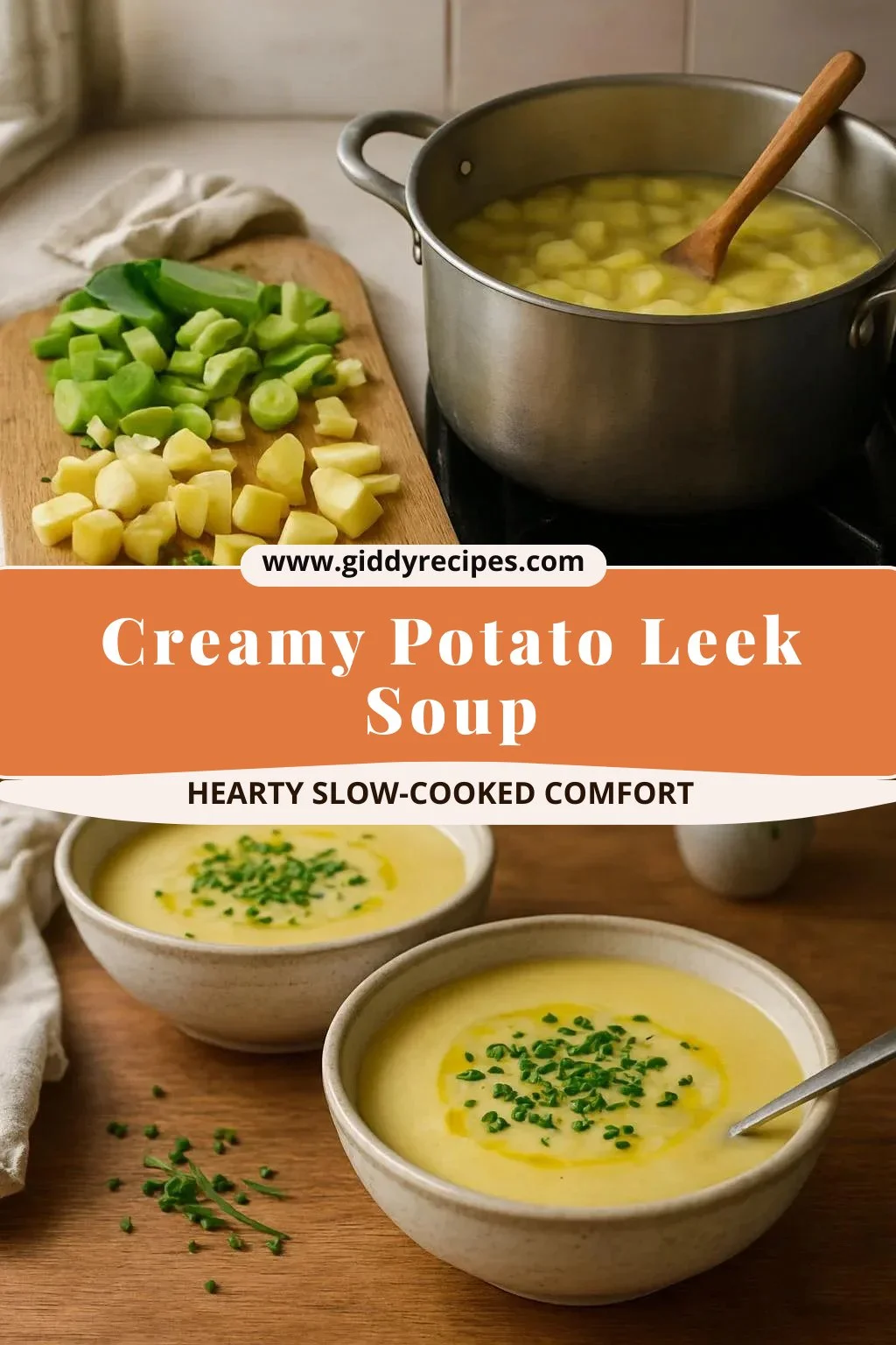 Creamy Potato Leek Soup