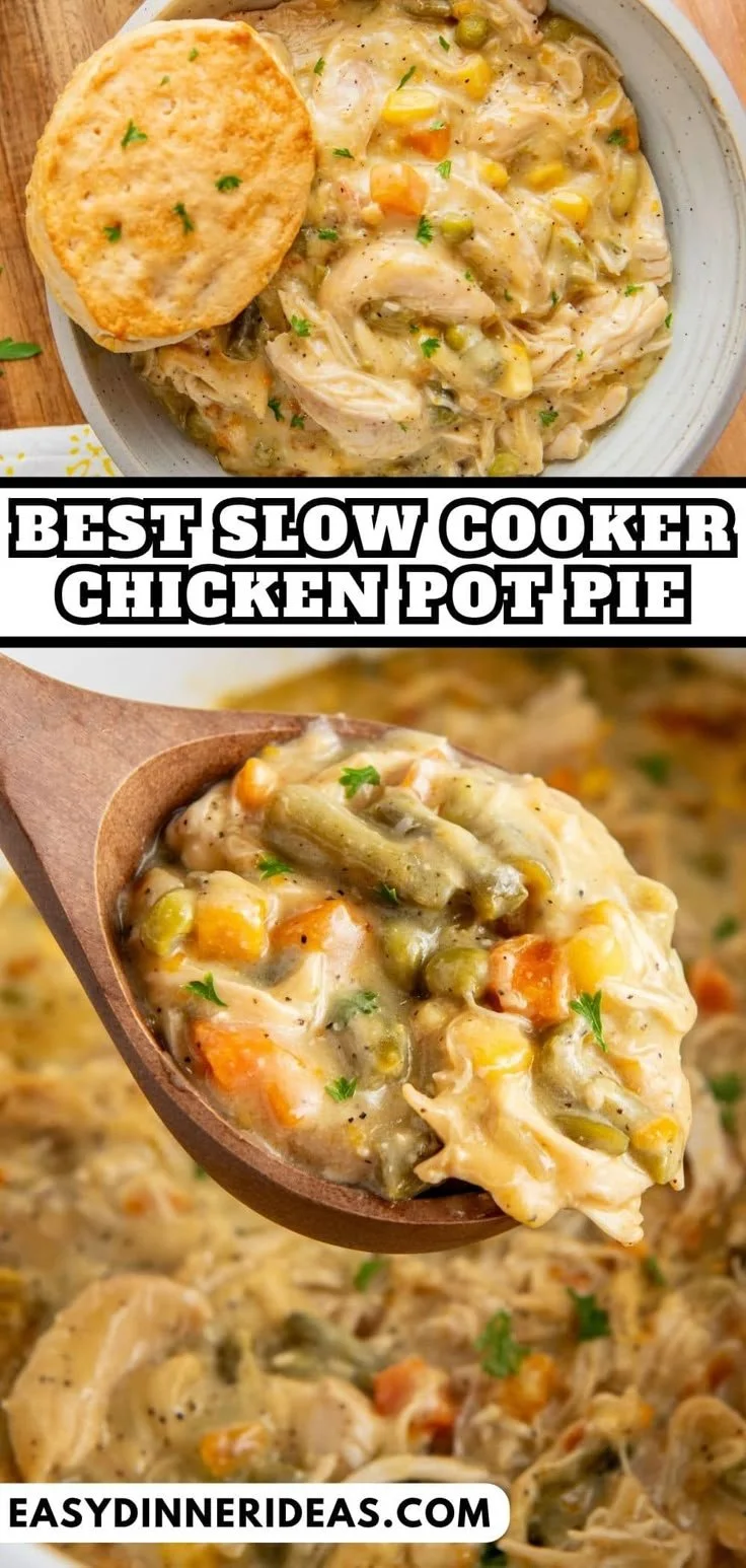 Crockpot Chicken Pot Pie 2 Crockpot Chicken Pot Pie