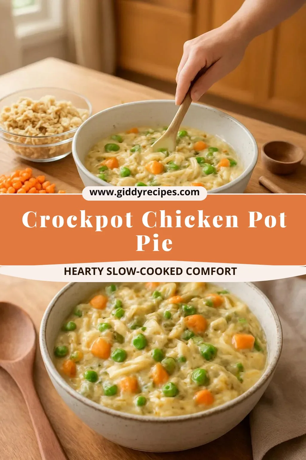 Crockpot Chicken Pot Pie