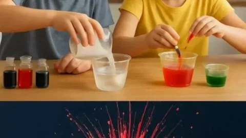 Exciting Sugar and Vinegar Fireworks