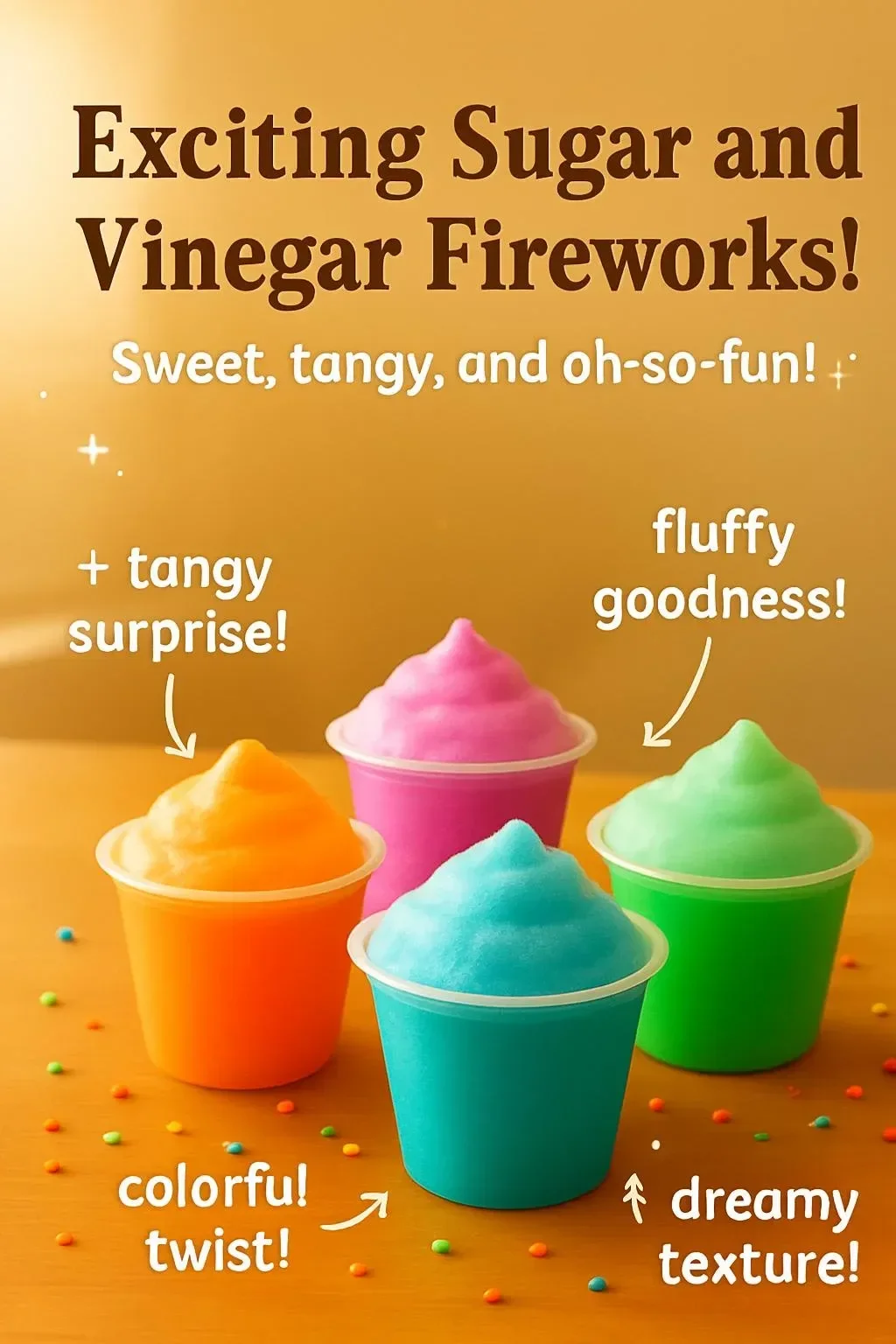 Exciting Sugar and Vinegar Fireworks