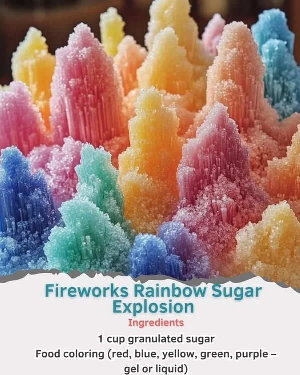 Fireworks Rainbow Sugar Explosion