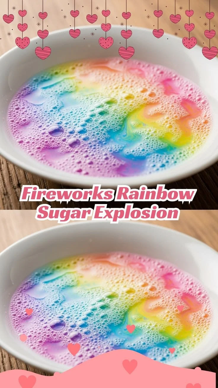 Fireworks Rainbow Sugar Explosion
