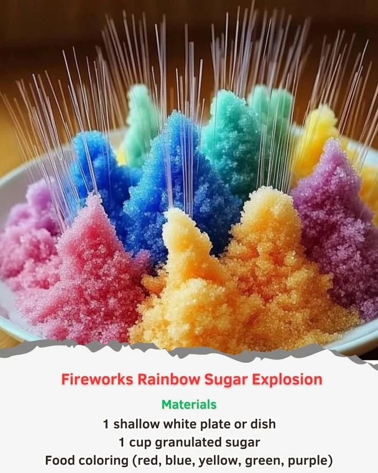 Fireworks Rainbow Sugar Explosion