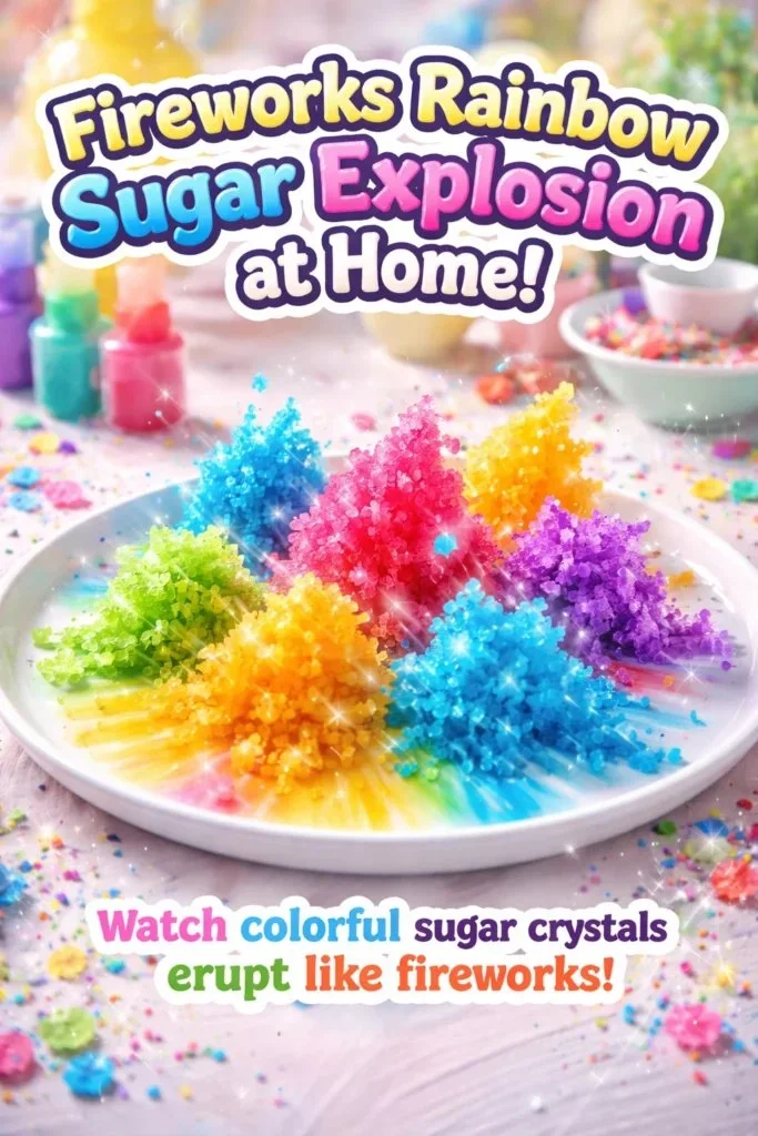 Fireworks Rainbow Sugar Explosion