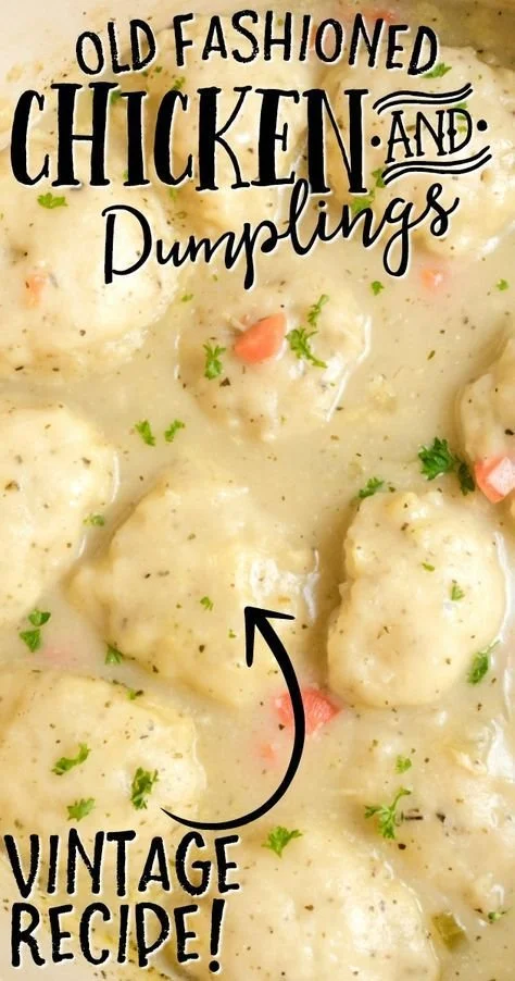 Homemade Chicken and Dumplings