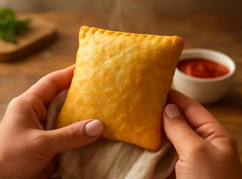 Homemade Pepperoni Pizza Pockets