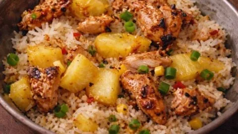 Pineapple Chicken and Rice